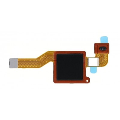 Fingerprint Sensor Flex Cable For Xiaomi Redmi Note 5 Pro 6gb Ram Black By - Maxbhi Com