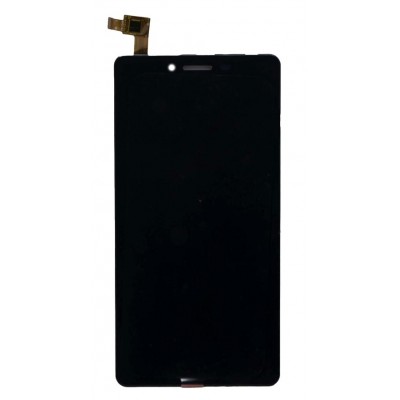 Lcd With Touch Screen For Micromax Canvas 6 Pro White By - Maxbhi Com