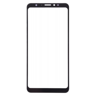 Replacement Front Glass For Meizu V8 Black By - Maxbhi Com