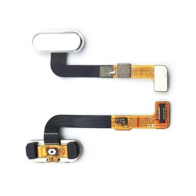 Fingerprint Sensor Flex Cable For Zte Blade V8 White By - Maxbhi Com