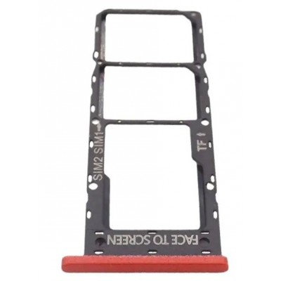 Sim Card Holder Tray For Ulefone Note 12p Red - Maxbhi Com