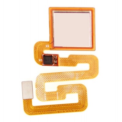 Fingerprint Sensor Flex Cable For Xiaomi Redmi 4x 16gb Pink By - Maxbhi Com