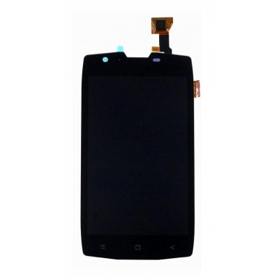 Lcd With Touch Screen For Blackview Bv7000 Black By - Maxbhi Com