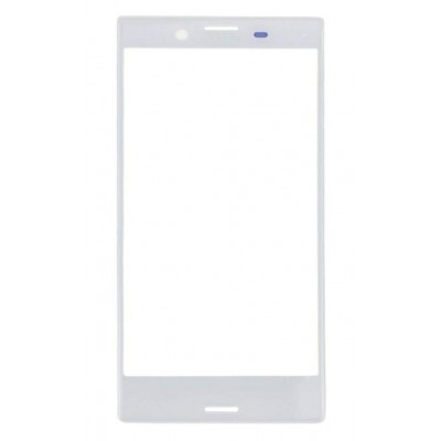 Replacement Front Glass For Sony Xperia X White By - Maxbhi Com