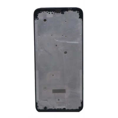 Lcd Frame Middle Chassis For Tecno Spark 8c Black By - Maxbhi Com