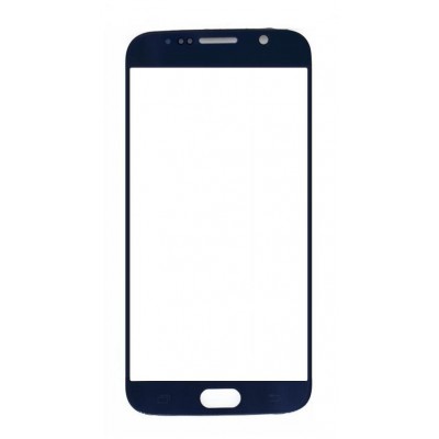 Replacement Front Glass For Samsung Galaxy S6 128gb Black By - Maxbhi Com