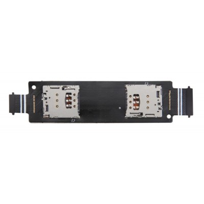Sim Connector Flex Cable For Asus Zenfone 5 A500kl 16gb By - Maxbhi Com
