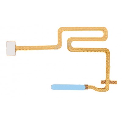 Fingerprint Sensor Flex Cable For Realme 9i Blue By - Maxbhi Com