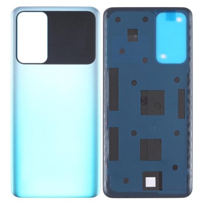 Back Panel Cover For Xiaomi Poco M4 Pro 5g Blue - Maxbhi Com