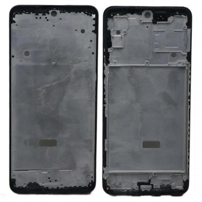 Lcd Frame Middle Chassis For Xiaomi Poco M4 Pro 5g Black By - Maxbhi Com