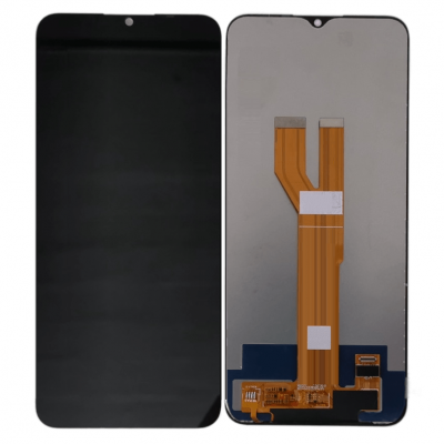 LCD with Touch Screen for Realme C20A White