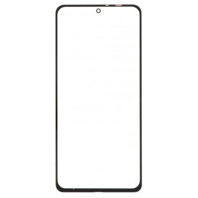 Replacement Front Glass For Xiaomi 11i Black By - Maxbhi Com