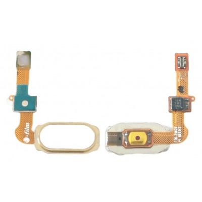 Fingerprint Sensor Flex Cable For Vivo X9 Plus White By - Maxbhi Com