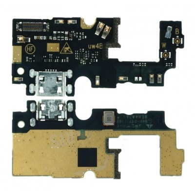 Charging Connector Flex Pcb Board For Vodafone Smart V8 By - Maxbhi Com