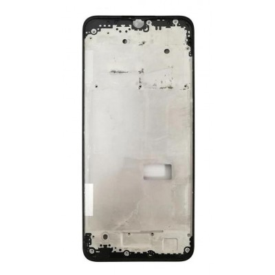 Lcd Frame Middle Chassis For Oppo A16 Black By - Maxbhi Com