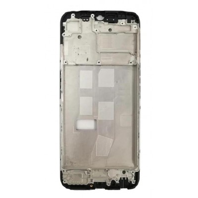 Lcd Frame Middle Chassis For Oppo A16 Black By - Maxbhi Com