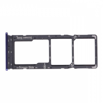 Sim Card Holder Tray For Tecno Camon 12 Air Blue - Maxbhi Com