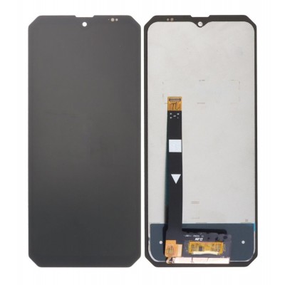 Lcd With Touch Screen For Blackview Bv8800 Black By - Maxbhi Com