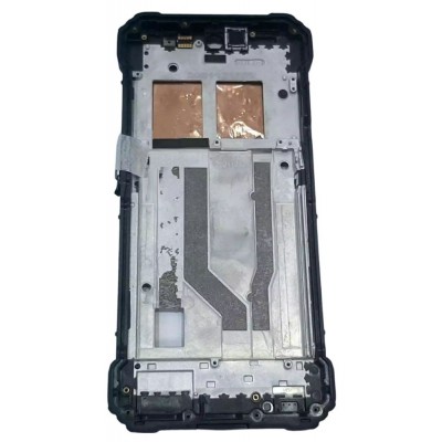 Lcd Frame Middle Chassis For Blackview Bv8800 White By - Maxbhi Com