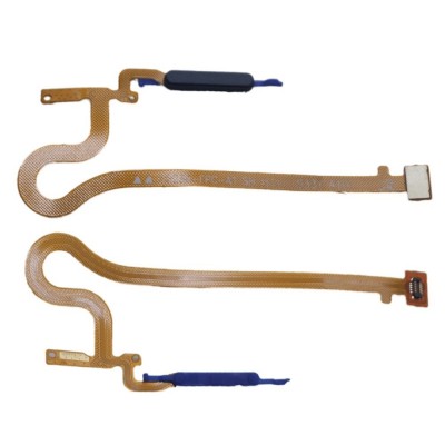 Fingerprint Sensor Flex Cable For Vivo T1 5g Black By - Maxbhi Com