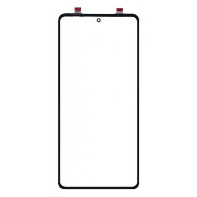 Replacement Front Glass For Motorola Edge 20 Black By - Maxbhi Com