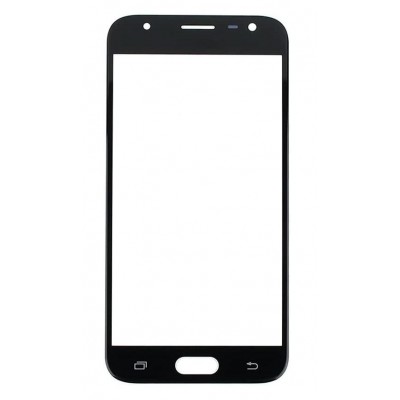 Replacement Front Glass For Samsung Galaxy J3 Prime Black By - Maxbhi Com