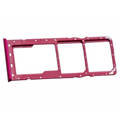 Sim Card Holder Tray For Realme 3 Red - Maxbhi Com