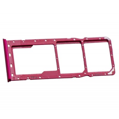 Sim Card Holder Tray For Realme 3 Red - Maxbhi Com