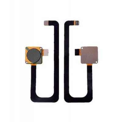 Fingerprint Sensor Flex Cable For Zte Max Xl Black By - Maxbhi Com