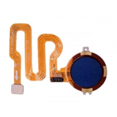 Fingerprint Sensor Flex Cable For Lenovo K6 Enjoy White By - Maxbhi Com