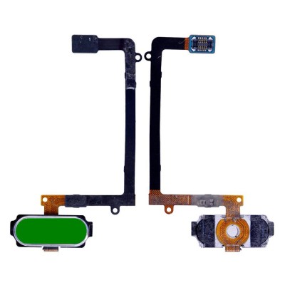 Fingerprint Sensor Flex Cable For Samsung Galaxy S6 Edge 128gb Green By - Maxbhi Com