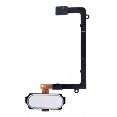 Fingerprint Sensor Flex Cable For Samsung Galaxy S6 Edge 128gb White By - Maxbhi Com