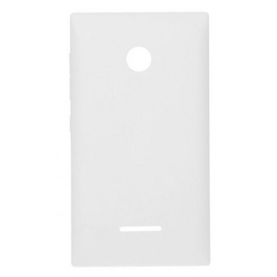 Back Panel Cover For Microsoft Lumia 435 Dual Sim White - Maxbhi Com