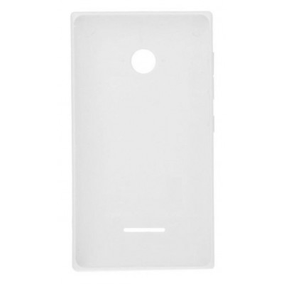 Back Panel Cover For Microsoft Lumia 435 Dual Sim White - Maxbhi Com