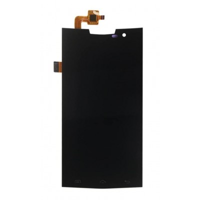 Lcd With Touch Screen For Doogee T3 Orange By - Maxbhi Com