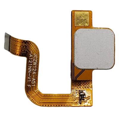 Fingerprint Sensor Flex Cable For Doogee Y6 Max Silver By - Maxbhi Com