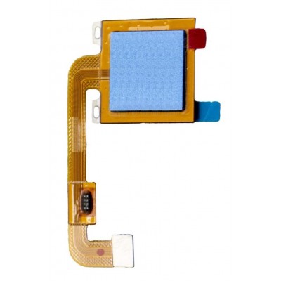 Fingerprint Sensor Flex Cable For Xiaomi Redmi Note 4 Blue By - Maxbhi Com