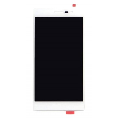 Lcd With Touch Screen For Huawei Ascend P7 White By - Maxbhi Com