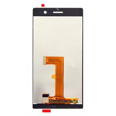 Lcd With Touch Screen For Huawei Ascend P7 White By - Maxbhi Com