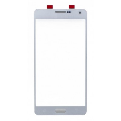 Replacement Front Glass For Samsung Galaxy A7 2015 White By - Maxbhi Com