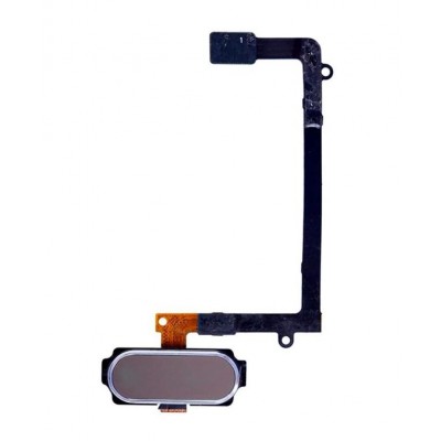 Fingerprint Sensor Flex Cable For Samsung Galaxy S6 Dual Sim 32gb Gold By - Maxbhi Com