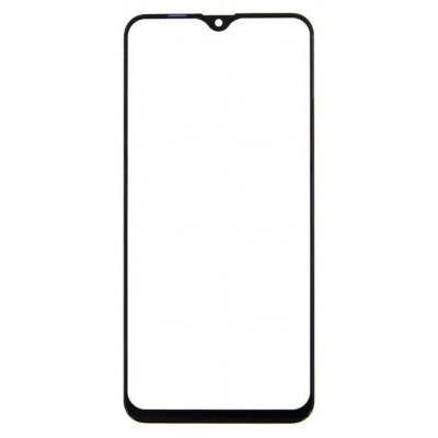 Replacement Front Glass For Samsung Galaxy M20 White By - Maxbhi Com