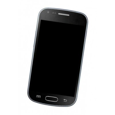 Home Button Outer For Samsung Galaxy Trend Plus S7580 Black By - Maxbhi Com