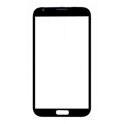 Replacement Front Glass For Samsung Galaxy Note Ii N7105 Grey By - Maxbhi Com