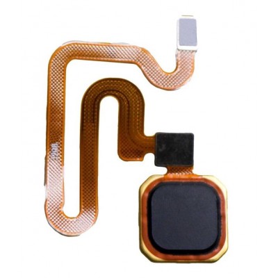 Fingerprint Sensor Flex Cable For Vivo Z10 Black By - Maxbhi Com