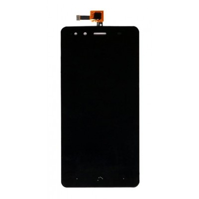 Lcd With Touch Screen For Bq Aquaris X5 Black By - Maxbhi Com