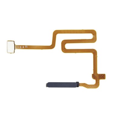 Fingerprint Sensor Flex Cable For Realme Narzo 50 Black By - Maxbhi Com