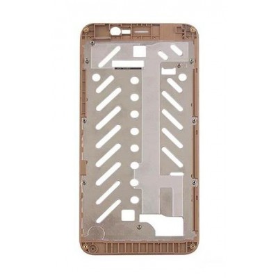 Lcd Frame Middle Chassis For Cubot Note S White By - Maxbhi Com