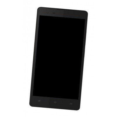 Lcd Frame Middle Chassis For Intex Aqua Life White By - Maxbhi Com