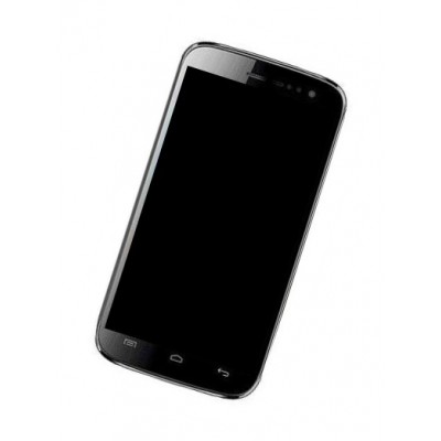 Lcd Frame Middle Chassis For Micromax Canvas Hd A116 Black By - Maxbhi Com